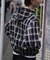 ドビーチェック ビックシルエット フーディー / Dobby BigCheck Hooded
