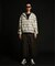 ドビーチェック ビックシルエット フーディー / Dobby BigCheck Hooded