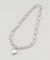 BASICKS / ベイシックス Heart Dropped Chain Necklace