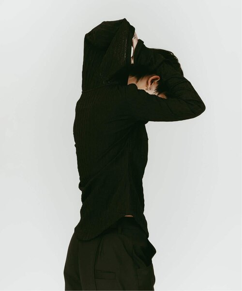 Knuth Marf/クヌースマーフ hooded jacquard top｜ジョイントワークス