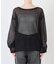 NOCTO ARCHIVE/ノクト アーカイブ Mesh Knit L/S
