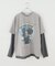 Knuth Marf/クヌースマーフ AI future layered t-shirt