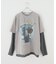 Knuth Marf/クヌースマーフ AI future layered t-shirt