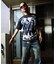 TOLQ / トルク Trompe l'oeil Scratch T-shirts