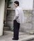 シアー チェック シャツ / SHEER CHECK SHIRTS
