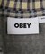 OBEY / オベイ LILA MICRO CHECK SS