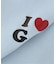 GUESS JEANS / ゲス ジーンズ I LOVE GS TEE