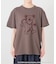 GOOD ROCK SPEED / グッドロックスピード  DANCING BEAR FLOCKED PRINT T-SHIRT