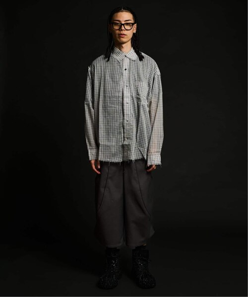 GOAT ESSENCE / ゴートエッセンス TUCK CURVE WIDE SHORTS｜ジョイント