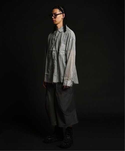 GOAT ESSENCE / ゴートエッセンス TUCK CURVE WIDE SHORTS｜ジョイント