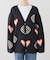 MacMahon Knitting Mills / マクマホンニッティングミルズ Hearts & Swirls Cardigan