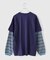 YESEYESEE / イエスアイシー Y.E.S Jacquard Stripe Layerd
