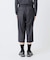 NOCTO ARCHIVE/ノクト アーカイブ 3/4 Stripe Slacks Shorts　