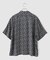 TOWNCRAFT / タウンクラフト Printed Loop Collar SS Shirt