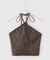 Knuth Marf / クヌースマーフ suede bustier top