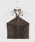 Knuth Marf / クヌースマーフ suede bustier top