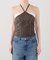Knuth Marf / クヌースマーフ suede bustier top