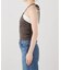 Knuth Marf / クヌースマーフ suede bustier top