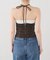 Knuth Marf / クヌースマーフ suede bustier top