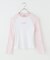 SupBaby by SUPPLIER Pink Leopard Waffle Raglan Tee