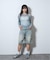 シャーリング シアートップス / J SHIRRING SHEER TOPS