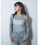 シャーリング シアートップス / J SHIRRING SHEER TOPS