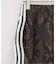 adidas originals SATIN SNAKE PRINT WIDE LEG TRACK PANTS