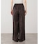 adidas originals SATIN SNAKE PRINT WIDE LEG TRACK PANTS