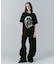 Knuth Marf / クヌースマーフ rhinestone graphic tee