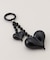String Ting / ストリング ティング Big Love Obsidian BAG CHARMS