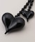 String Ting / ストリング ティング Big Love Obsidian BAG CHARMS