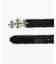 SUPPLIER 別注 Fur Triple Cross Buckle Belt