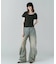 Knuth Marf / クヌースマーフ layered crewneck tee