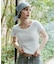 Knuth Marf / クヌースマーフ layered crewneck tee