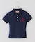 SupBaby by SUPPLIER Rhinestone Leopard Logo Polo Shirt