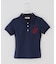 SupBaby by SUPPLIER Rhinestone Leopard Logo Polo Shirt