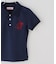 SupBaby by SUPPLIER Rhinestone Leopard Logo Polo Shirt