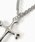 DISCOVERED / ディスカバード BONE CROSS NECKLACE