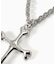 DISCOVERED / ディスカバード BONE CROSS NECKLACE