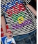 SAGE / セイジ Crayon box ”being sage” Striped S/S