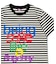 SAGE / セイジ Crayon box ”being sage” Striped S/S