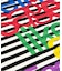 SAGE / セイジ Crayon box ”being sage” Striped S/S