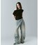 Knuth Marf / クヌースマーフ studded draped denim pants