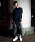 SAGE / セイジ 5age Houndstooth Denim Shorts