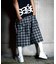 SAGE / セイジ 5age Houndstooth Denim Shorts