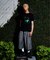 SAGE / セイジ Houndstooth SAGE FROG Tee