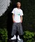 SAGE / セイジ Houndstooth SAGE FROG Tee