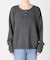 NOCTO ARCHIVE/ノクト アーカイブ Elbow Patch Henley Neck Knit
