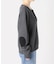 NOCTO ARCHIVE/ノクト アーカイブ Elbow Patch Henley Neck Knit