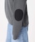 NOCTO ARCHIVE/ノクト アーカイブ Elbow Patch Henley Neck Knit